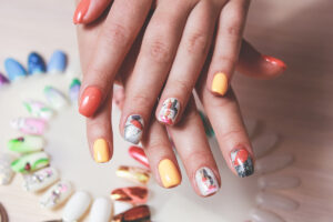 July manicure, DN Nails