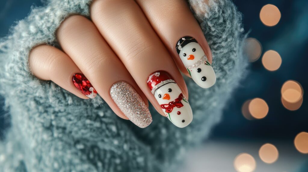 December manicure, DN Nails